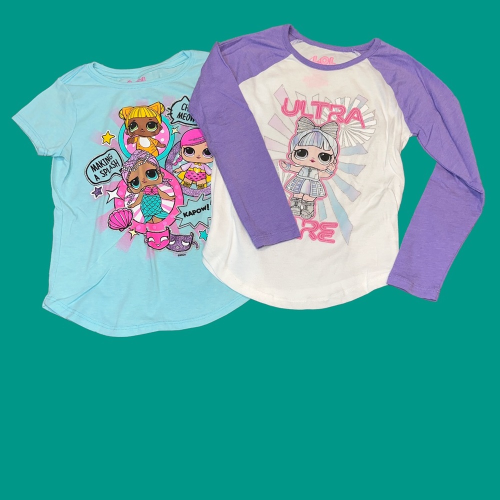L.O.L Shirts Size Small 6-6x